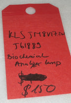 KLS JM8V17.2W J61889 Biochemical Immunity Analyzer Lamp 5600 8V17.2W
