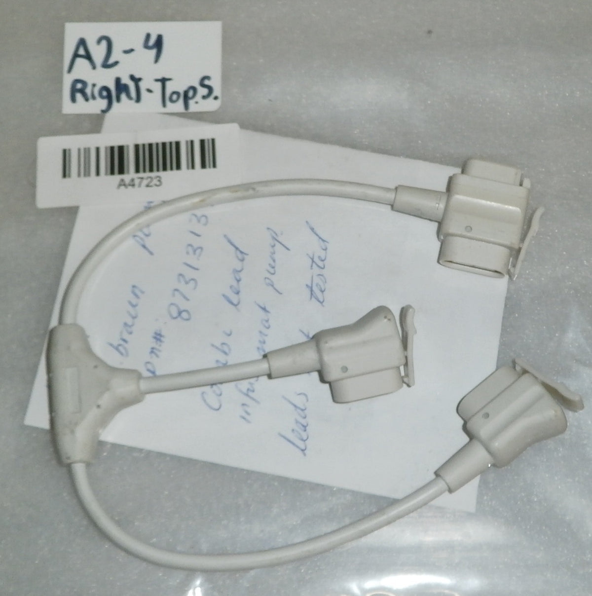 BRAUN 12V Infusomat Space PUMP CHARGING COMBI LEAD SP CABLE 8713133