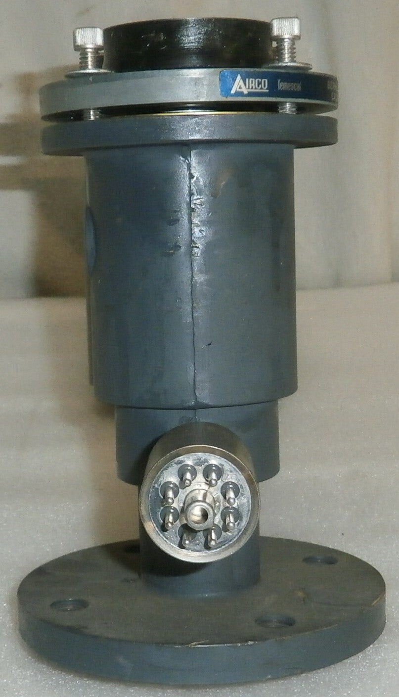 Airco Temescal 6" Fig. 5530 Vacuum Gate Valve, 4 Bolt Holes, 1 5/8 FIG.1130
