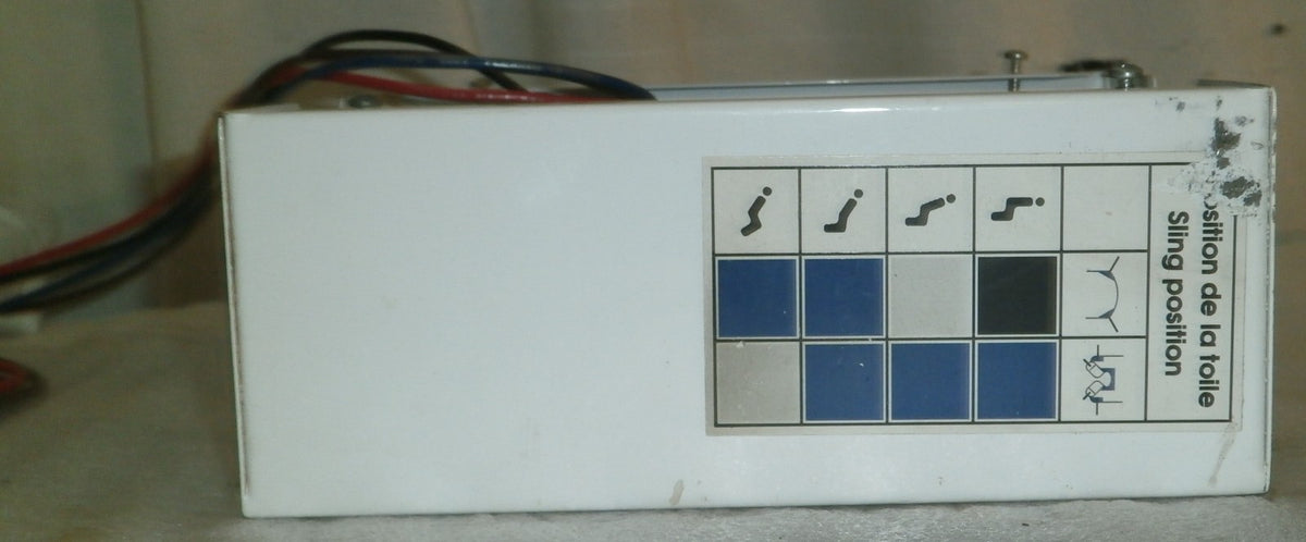 ERGO LIFT BHM ERL1-2110 CONTROL BOX W/ CABLES AND SAFETY SWITCH