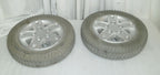 LOT OF 2 QUANTUM Q6 EDGE WHEELS 3.00-8 SOLID GOOD CONDITION