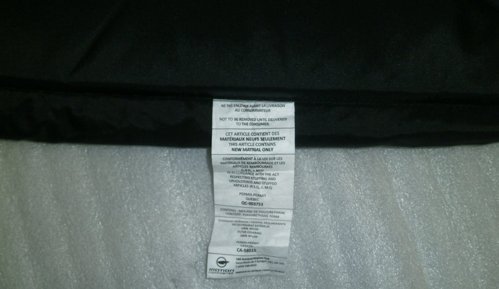 Motion Wheelchair Fabric Adjust Back cover Upholstery Size 20-22" Good Condition