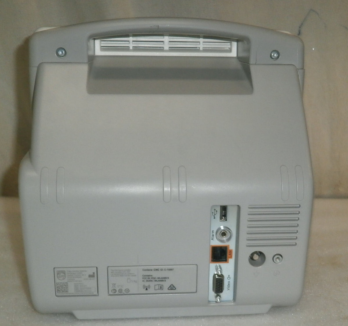 Phillips IntelliVue MP5 Patient Monitor with Microstream CO2 w/ Battery