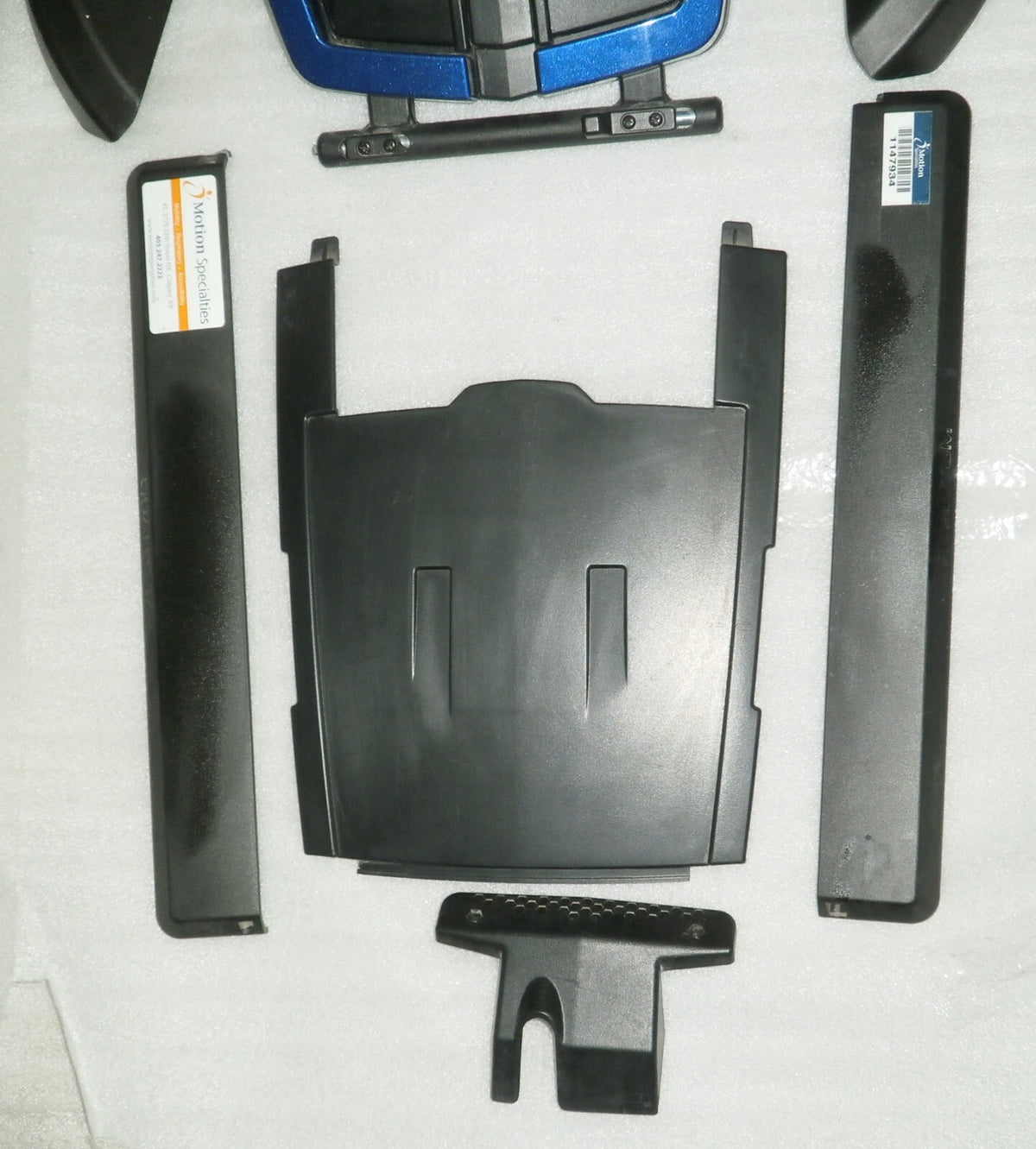 Lots of Quantum Edge 2.0 power wheelchair Piece of Plastic Body Panels