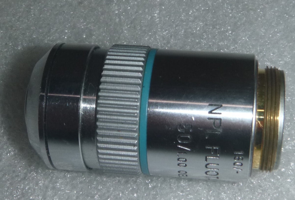 Leitz Wetzlar Germany 519693/ 160/- NPL Fluotar 50/1.00 OEL - Microscope lens