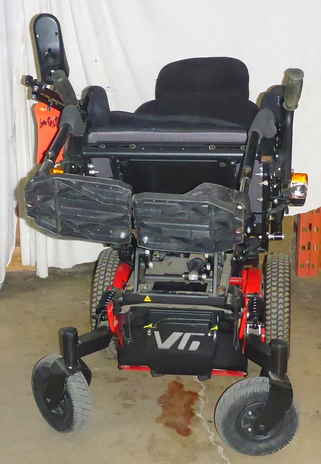 QUICKIE MAGIC FRONTIER V6 WHEELCHAIR GOOD CONDITION TILT TESTED WITH OLD BATTER
