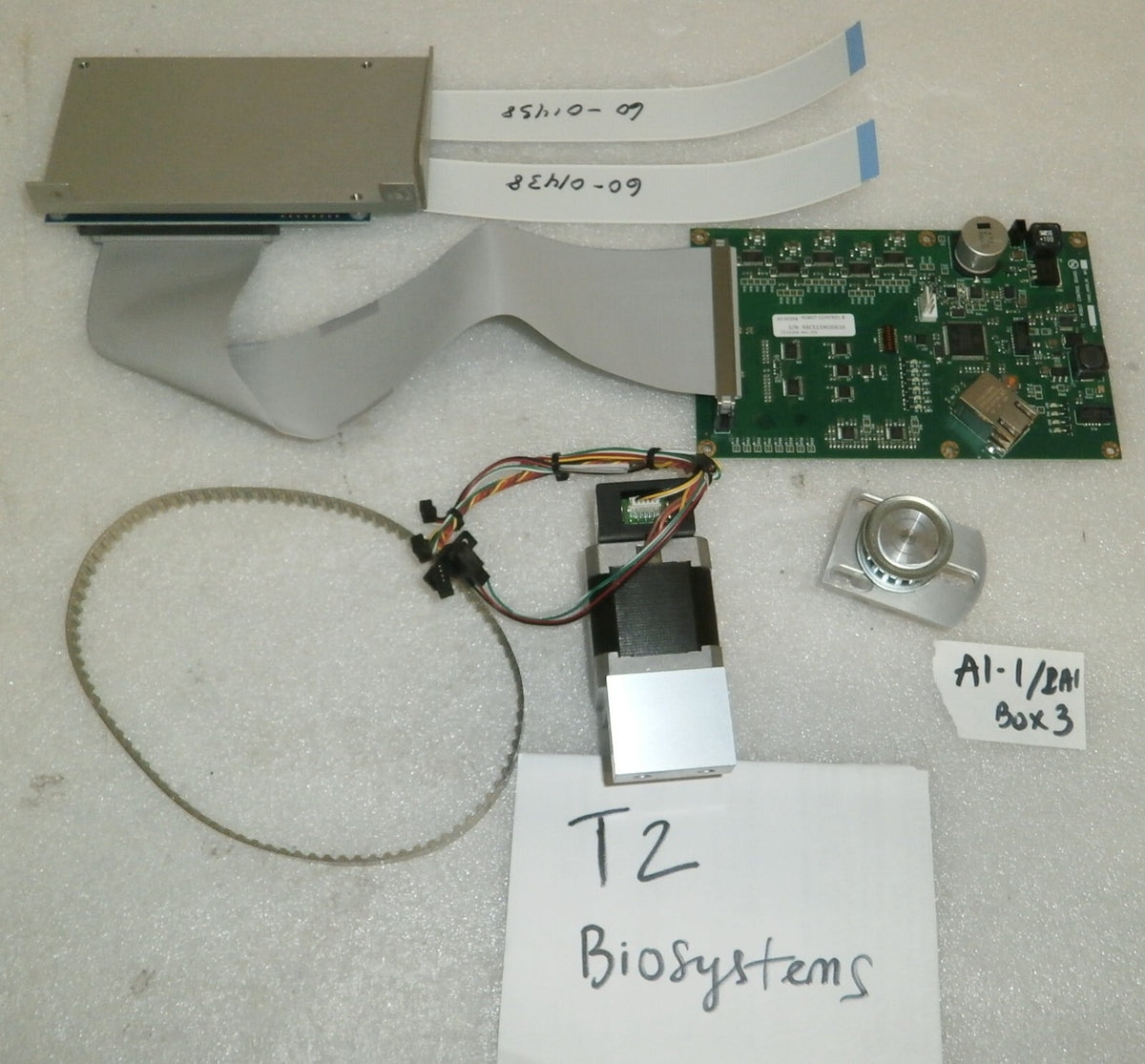 T2 BioSystems Board DES-00383, Board 30-00268+ Motor Nanotec ST4119L0804-KT2B