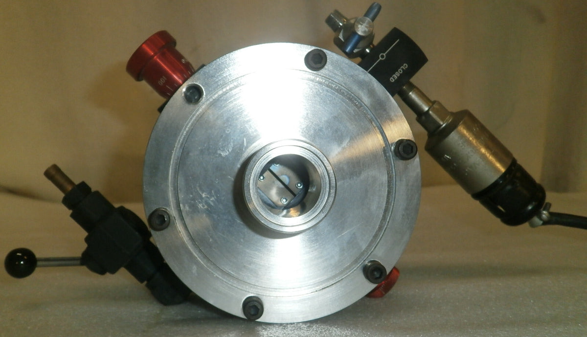 Airco Temescal 6" Fig. 5530 Vacuum Gate Valve, 8 Bolt Holes, 1 5/8 FIG.1130