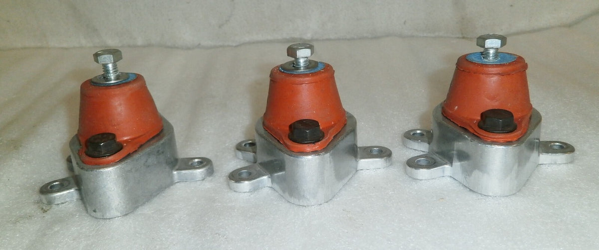 Set of 3 Beckman Allegra X-15R Centrifuge Motor Supports Part 392914