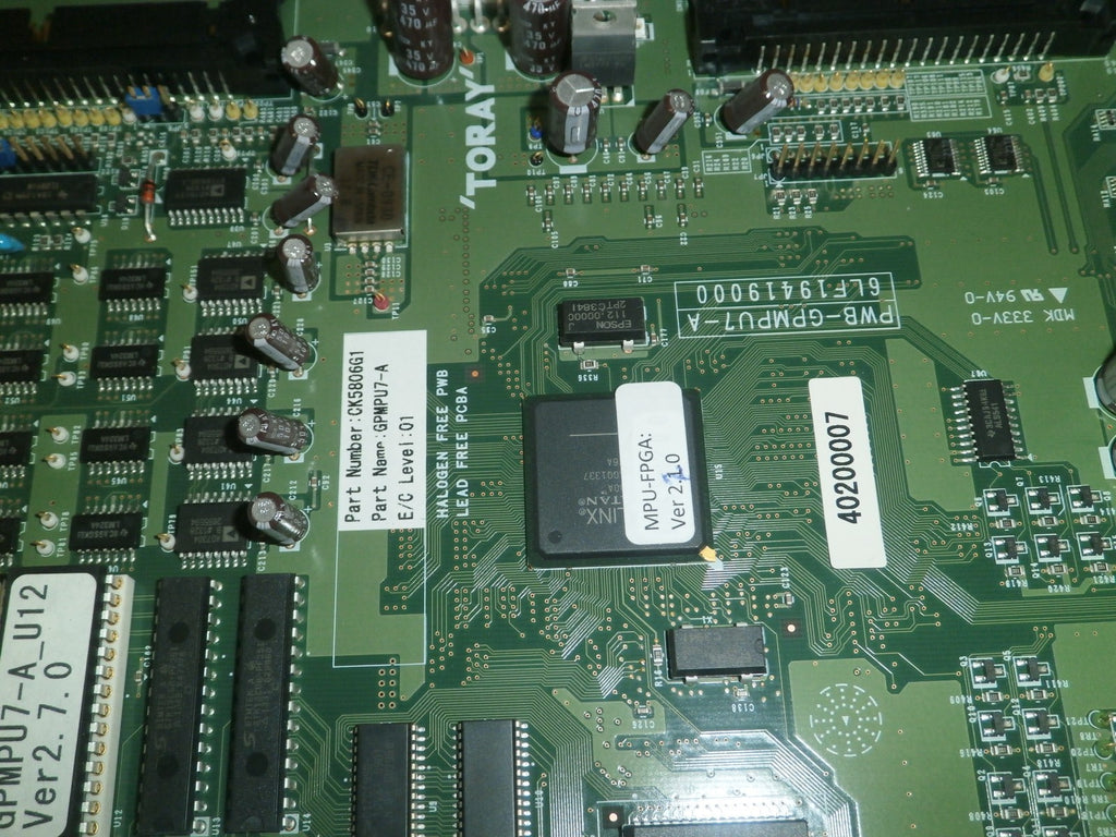 TORAY CK5806G1 Circuit Board Part Name GPMPU7-A