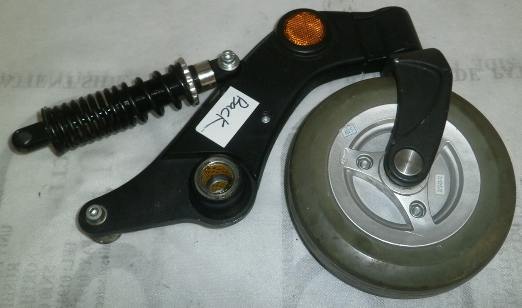 Set of 2 Permobil M300 Parts Back Caster Frames with Absorber as Photo