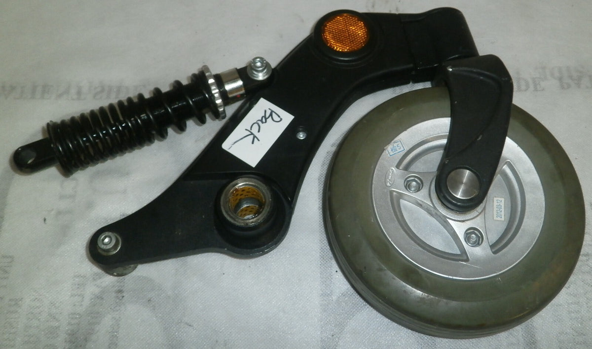 Set of 2 Permobil M300 Parts Back Caster Frames with Absorber as Photo