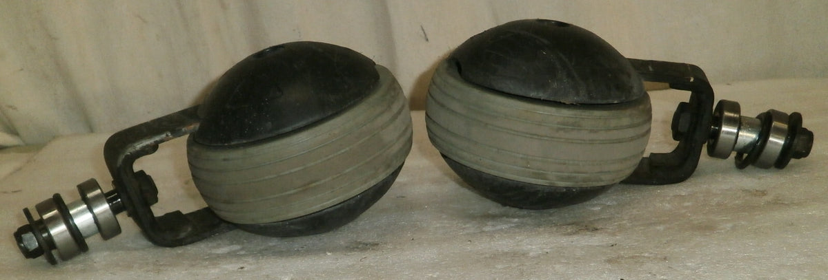 LOT 2 OF KickSTOP WHEEL CASTER SWIVEL & BRAKE