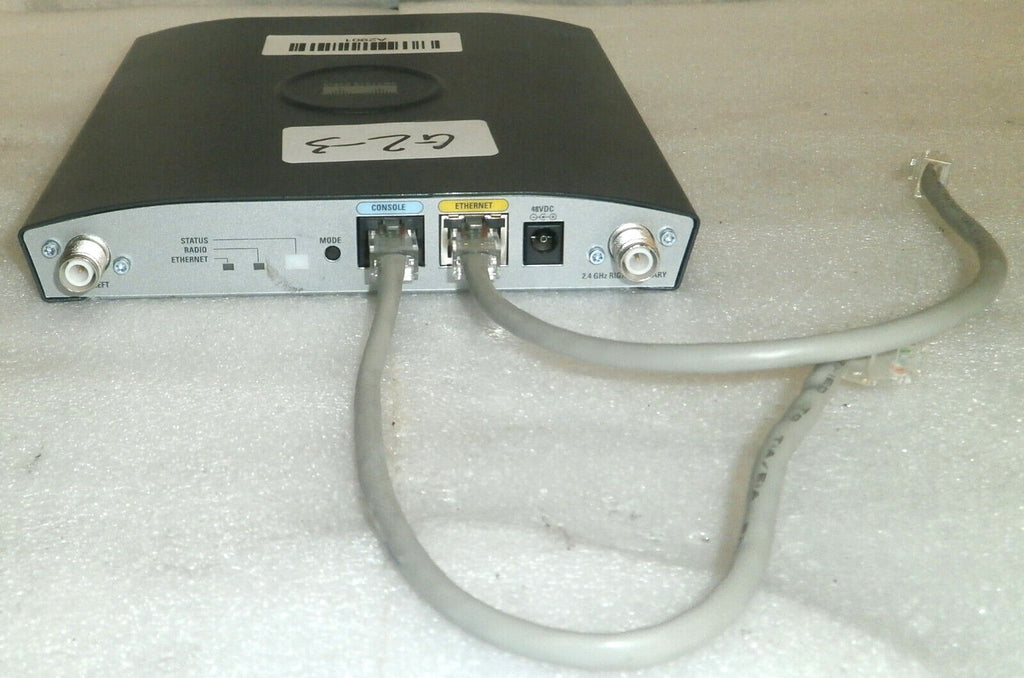 Cisco AIR-AP1242AG-A-K9 + Gigabit Ethernet Fiber Bridge Media Converter