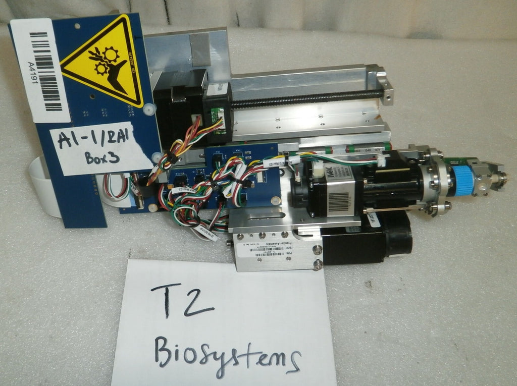 T2 BioSystems Combo Pipettor Assembly 71-00497, Board 30-01284,IVEK Motor 161226