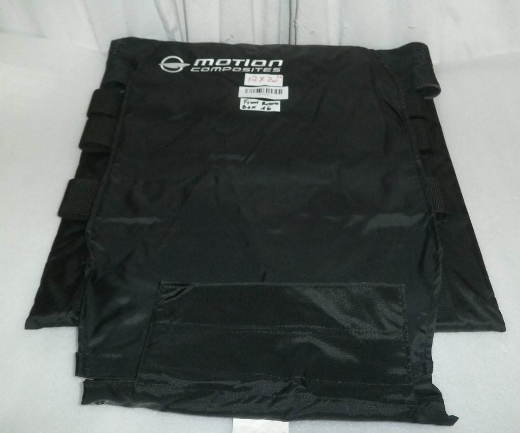 Motion Wheelchair Fabric Adjust Back cover Upholstery Size 17x20" Good Condition