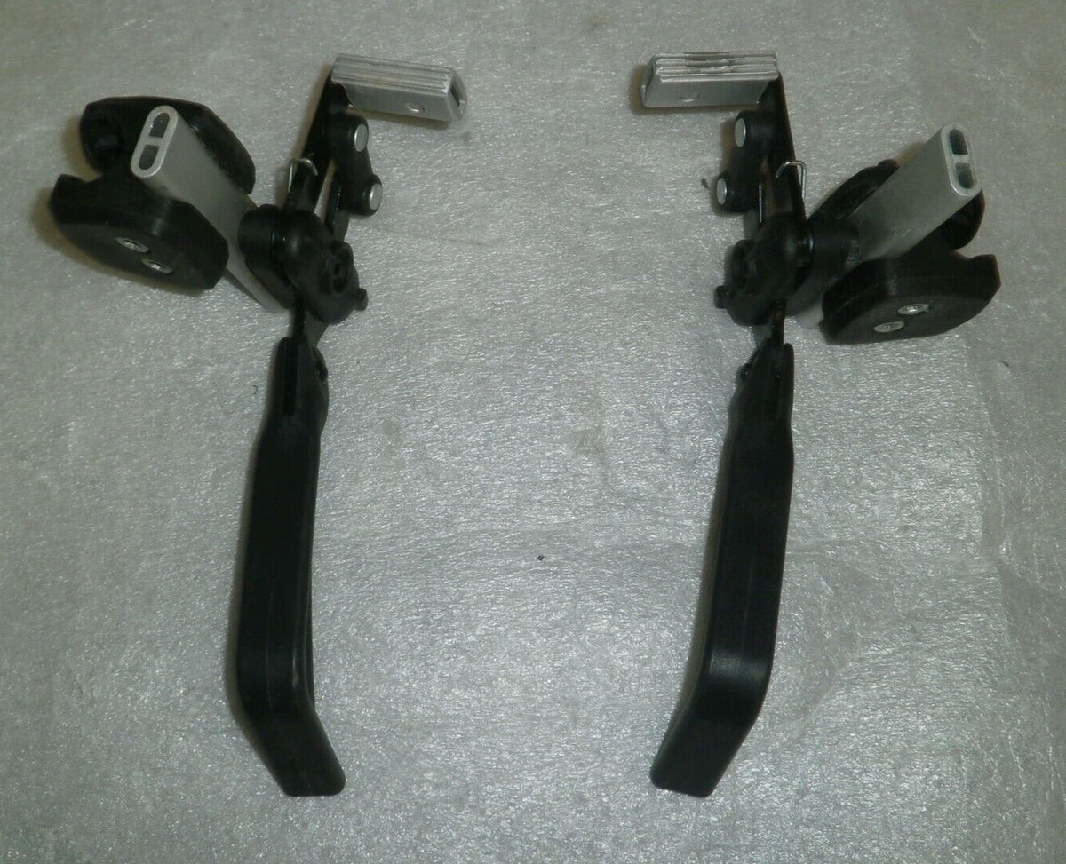 Wheel Locks Wheelchair Long Hand Brake Pull Push Assembly Pair Left Right