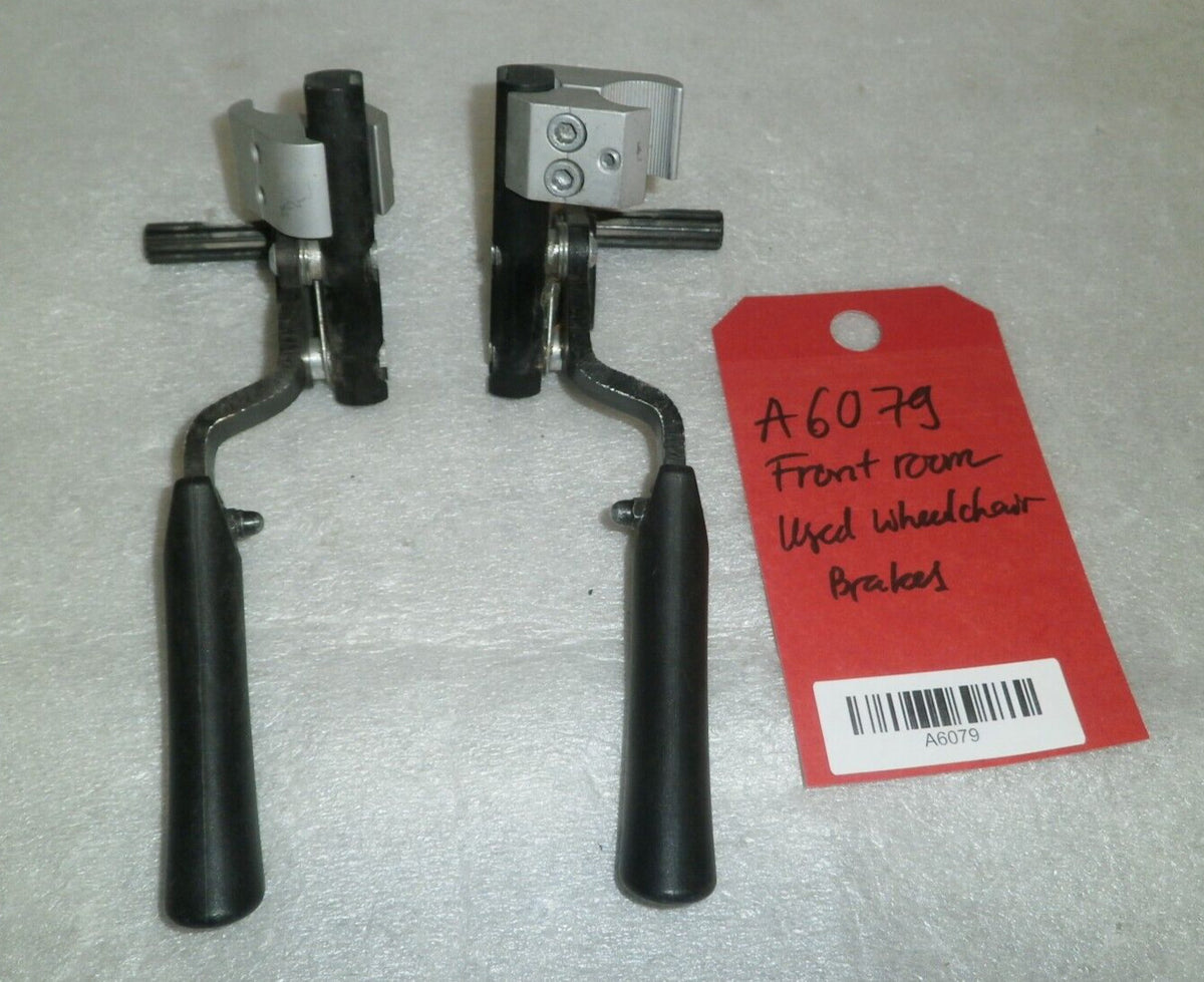 Wheel Locks Wheelchair Long Hand Brake Pull Push Assembly Pair Left Right