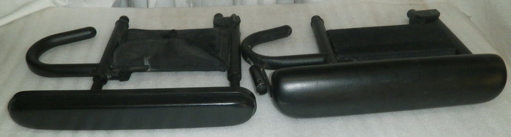 PAIR OF WHEELCHAIR ARM REST MOUNTS FOR QUANTUM EDGE 2.0