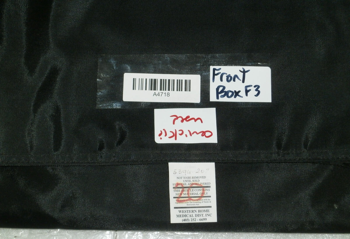 Quickie Wheelchair Back Cover size 20" very good condition