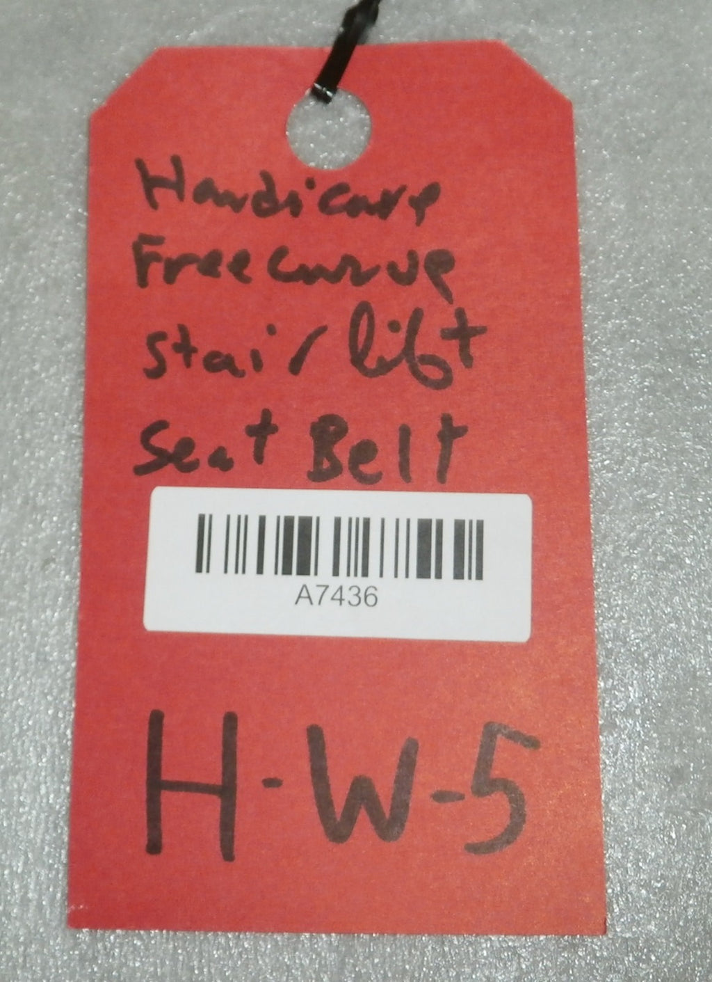 HANDICARE FREE CURVE STAIR LIFT ORIGINAL SEAT BELT GOOD CONDITION