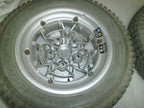 LOT OF 2 QUANTUM Q6 EDGE WHEELS 3.00-8 SOLID GOOD CONDITION