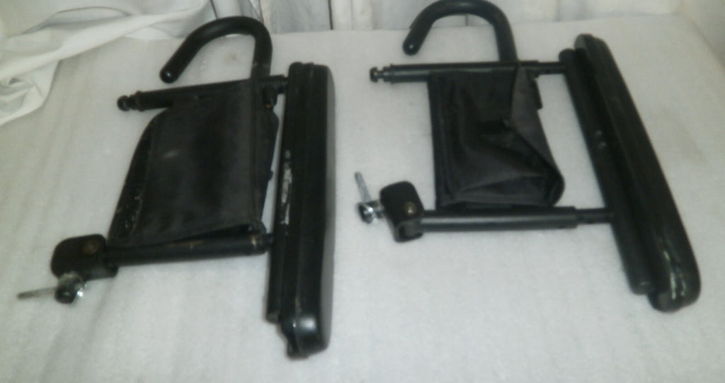 PAIR OF WHEELCHAIR ARM REST MOUNTS FOR QUANTUM Q6 EDGE