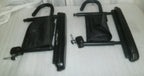 PAIR OF WHEELCHAIR ARM REST MOUNTS FOR QUANTUM Q6 EDGE