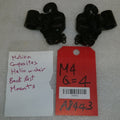 SET OF 2 MOTION COMPOSITES HELIO WHEELCHAIR BACK REST MOUNTS AS PHOTO