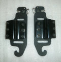 SET OF 2 WHEELCHAIR FUTURE MOBILITY BACK SUPPORT BRACKETS GOOD AS PICTURE