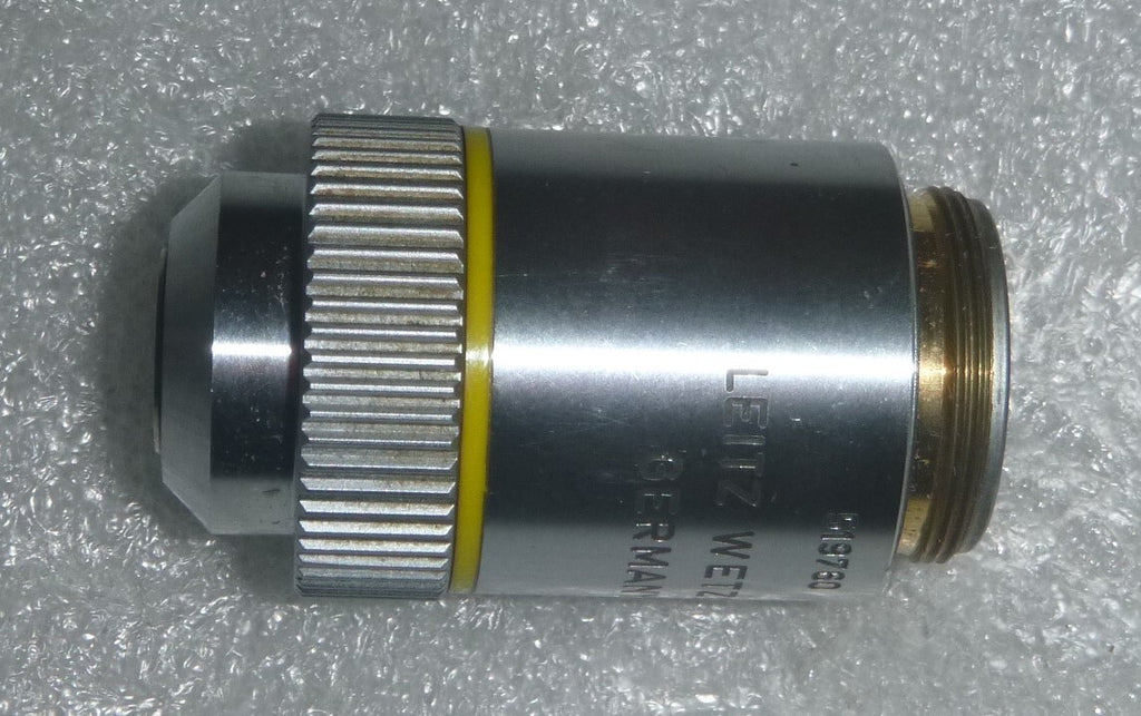 Microscope lens Leitz Wetzlar Germany 519760 160/- EF 10/0.25