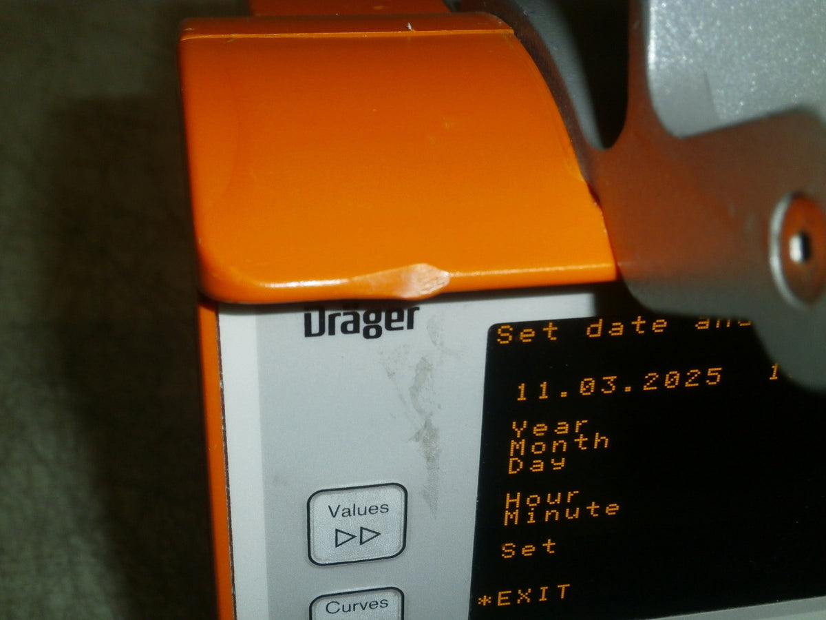 Drager Oxylog 3000 Ventilator 2M86955 - No Power Supply