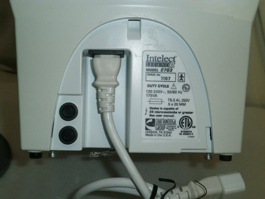 Chattanooga Intelect Legend XT 2763 W/ PART W17698-1, W17698-2 & PATIENT SWITCH