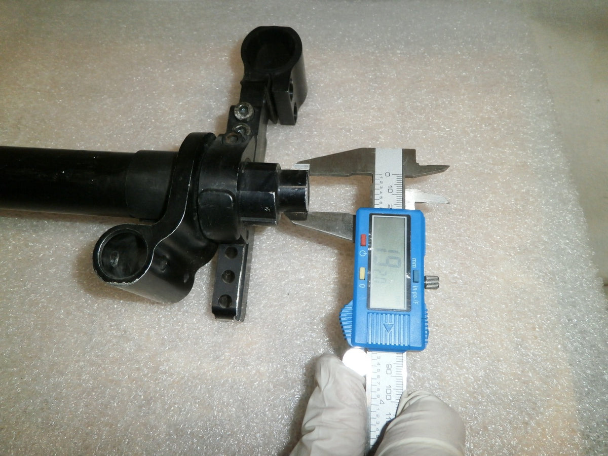 Quickie GT Wheelchair 16" Axle Complete - Rear Assembly Dimension As Photo