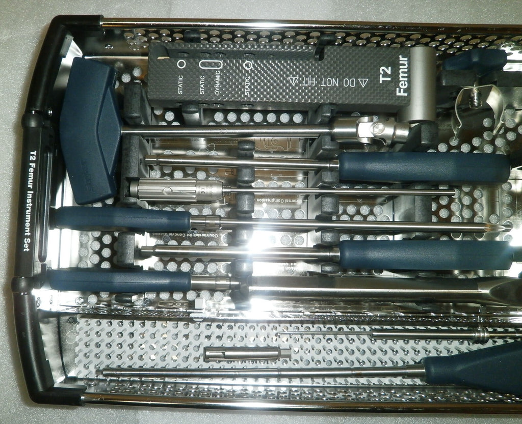 Stryker T2 Femur Instrument Set To be Used with T2 Basic Long