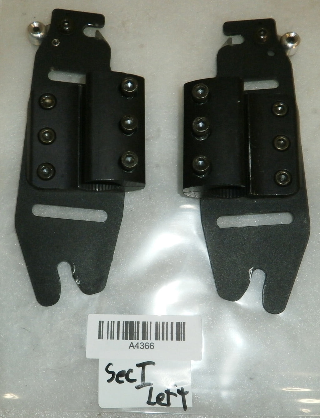 prism Wheelchair Seat Back ADJUSTABLE plate Mounting clamp