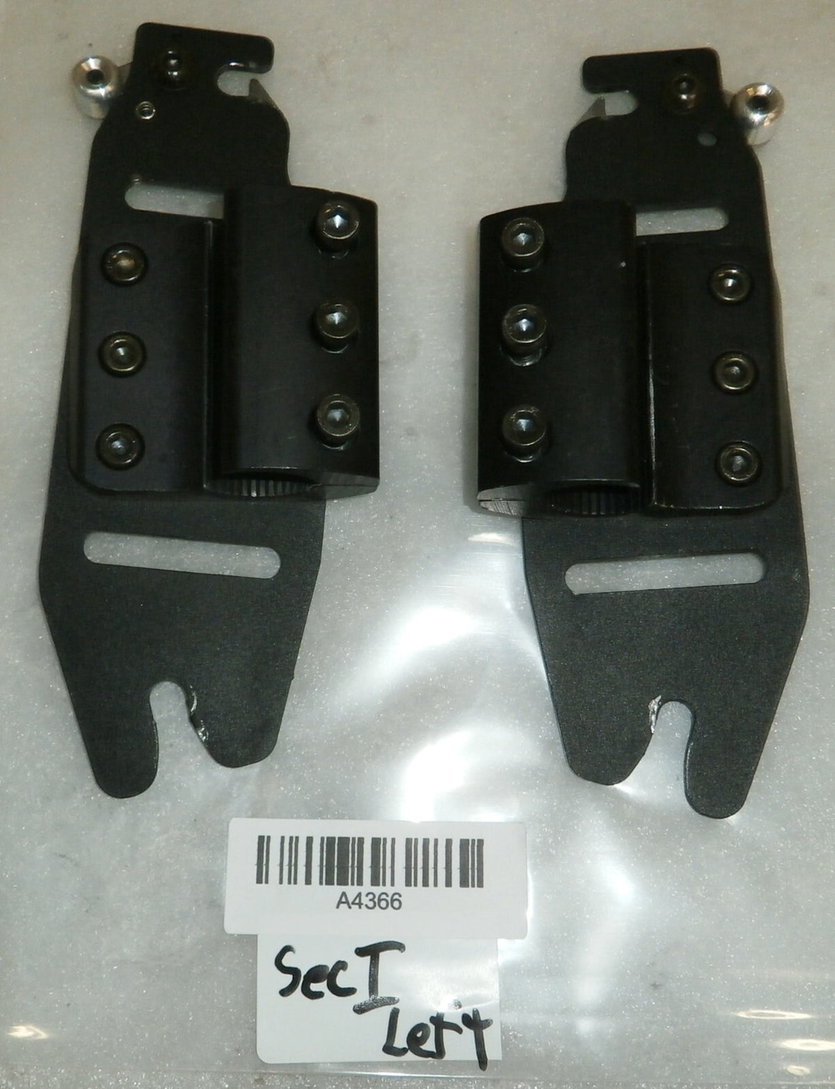 prism Wheelchair Seat Back ADJUSTABLE plate Mounting clamp