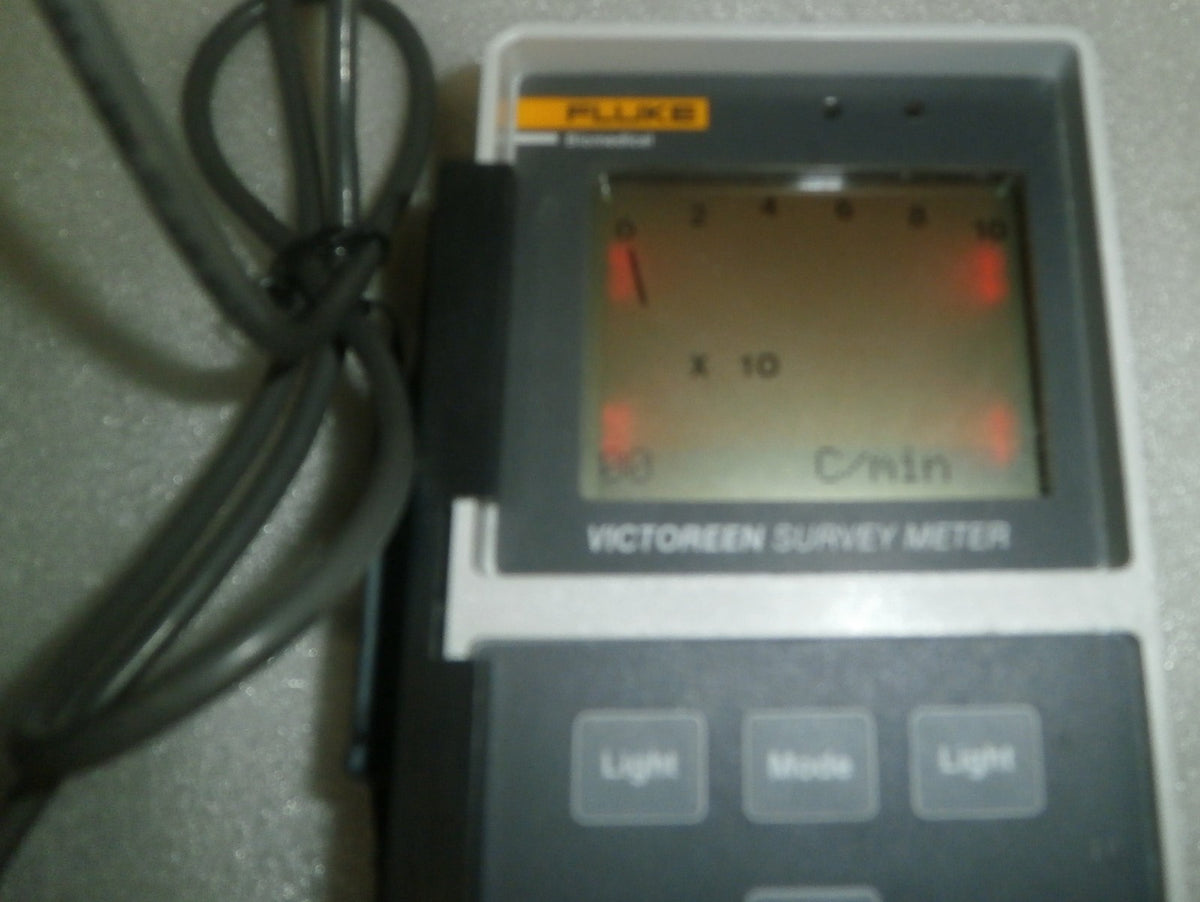 Fluke Victoreen Survey Meter 190N-SI With RP-N Chamber
