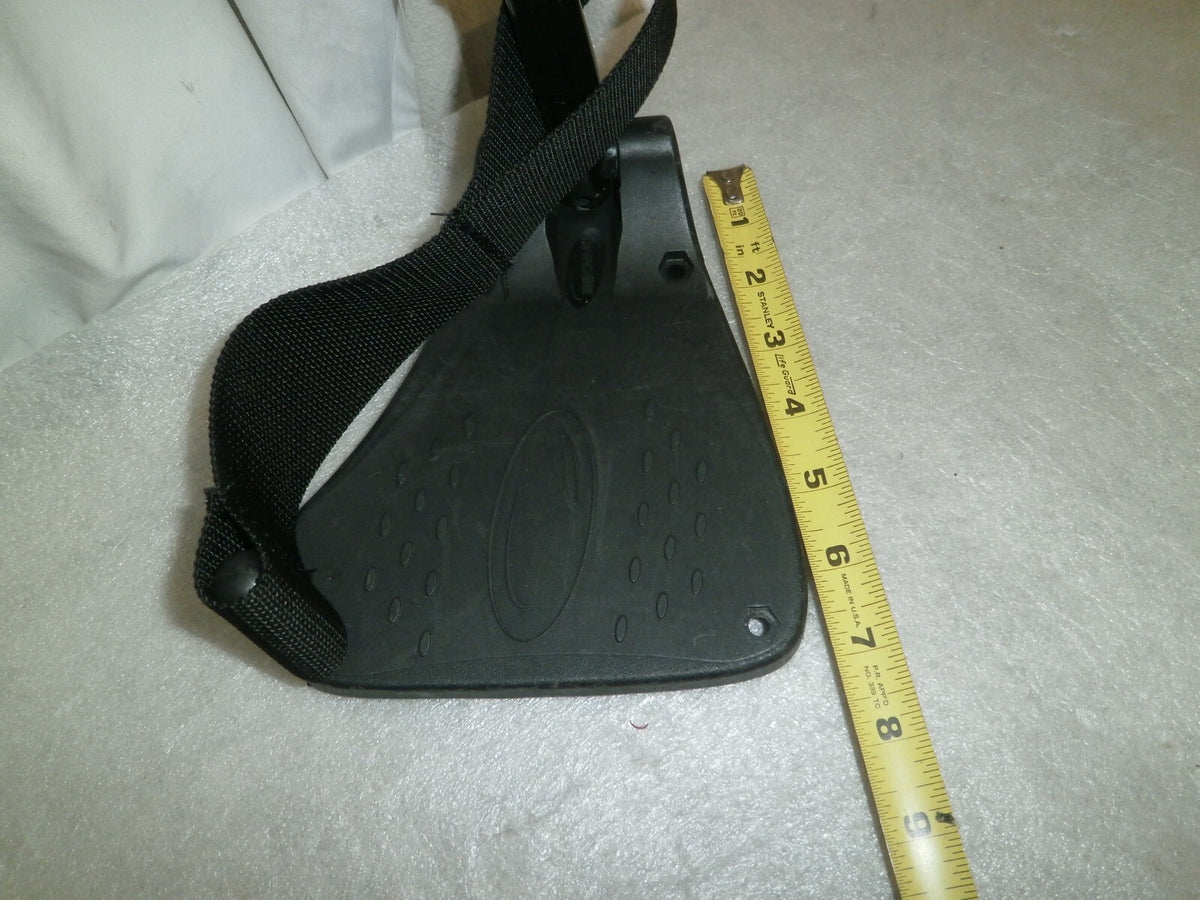 SET OF 2 WHEELCHAIR FOOT RESTS WITH MOUNT PLATES for Invacare Myon
