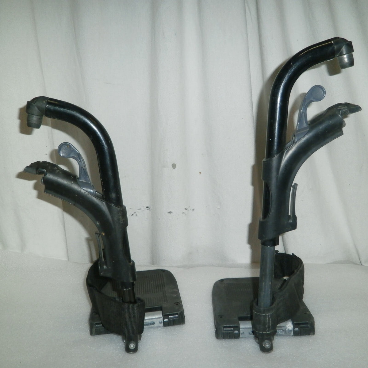 Pair of Invacare Action Leg rest for Wheelchair Has some Rust on Bolt
