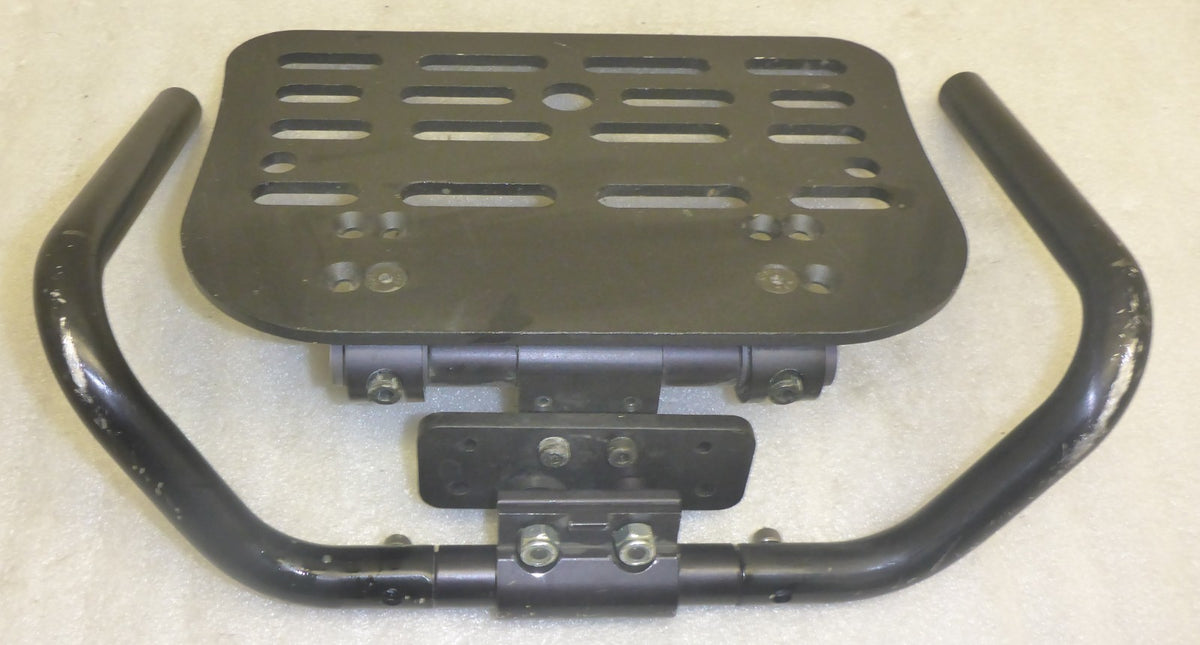 WHEELCHAIR FOOTREST DISTANCE BETWEEN PIPES 12 INCH DIAMETER OF PIPE