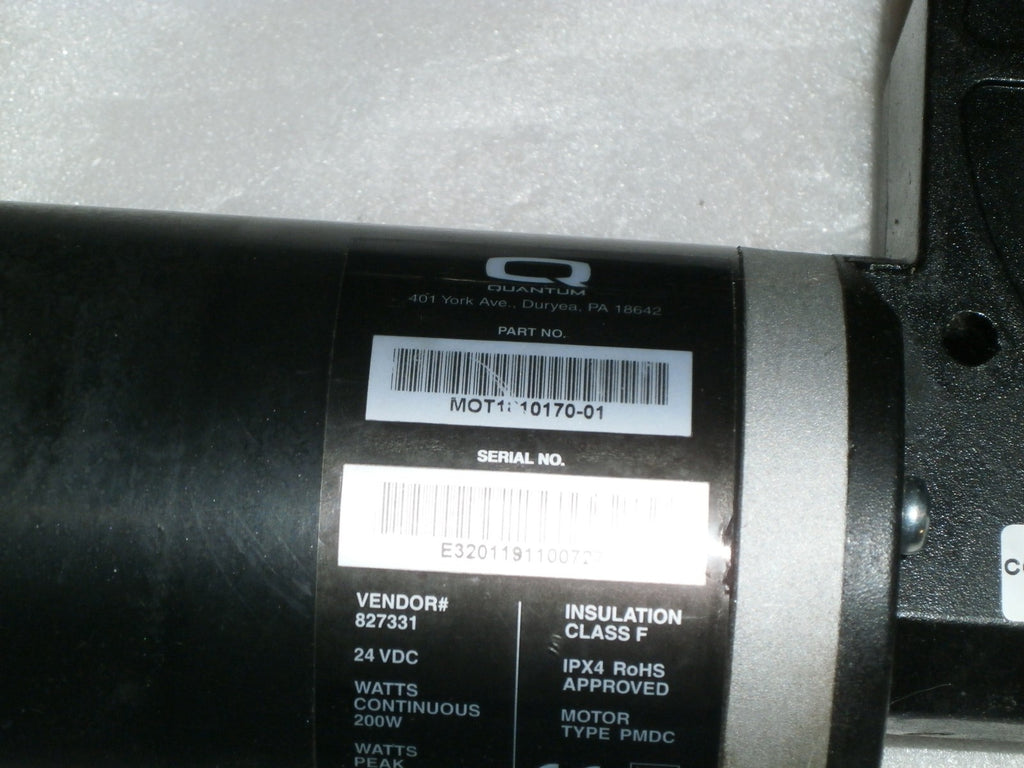 QUICKIE PRIDE MOBILITY MOTORS MOT 1810170-01 AND 1810171-01 VERY GOOD