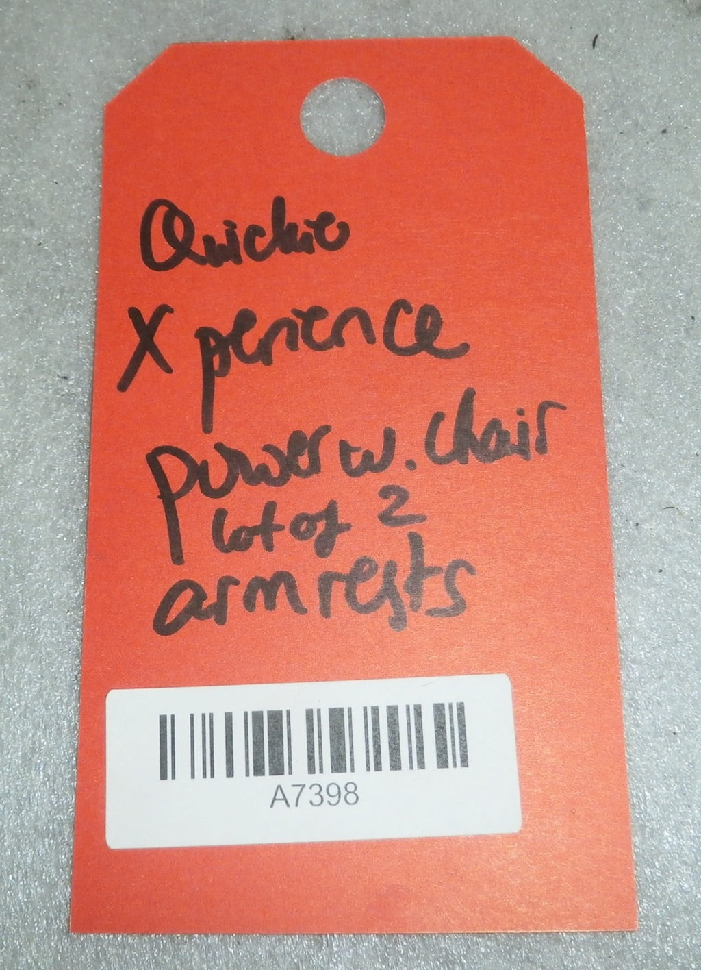 QUICKIE XPERIENCE WHEELCHAIR ARMREST GOOD CONDITION