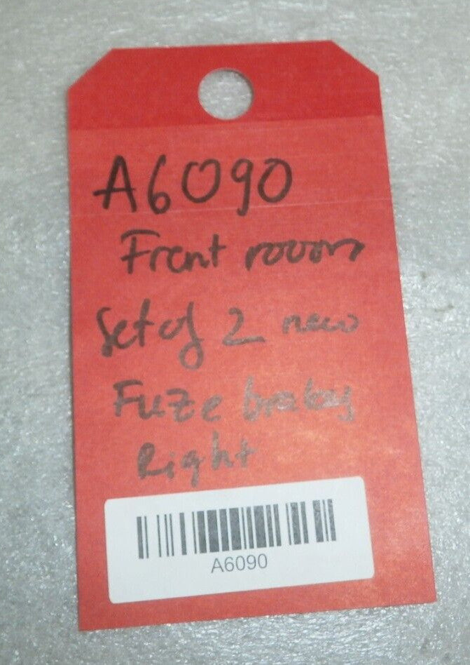 Set of 2 Wheelchair 6669-PDGR Fuze Brakes Push 15 DEG USE 18126 RIGHT