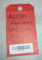 Set of 2 Wheelchair 6669-PDGR Fuze Brakes Push 15 DEG USE 18126 RIGHT