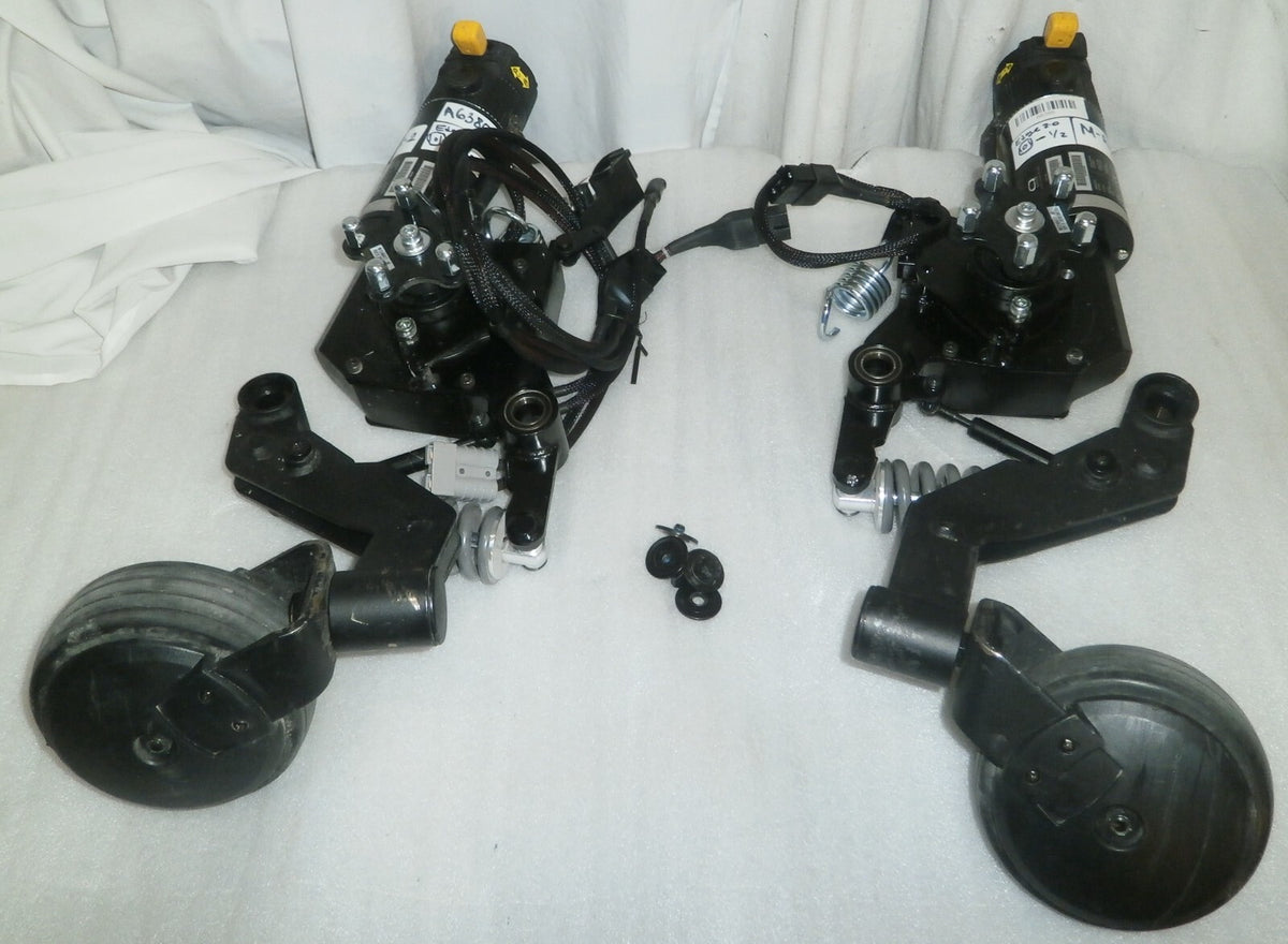 SET of Left-Right Motors Quantum Q6 Edge 2.0 MOT154323-01 & MOT154324-01+ Caster