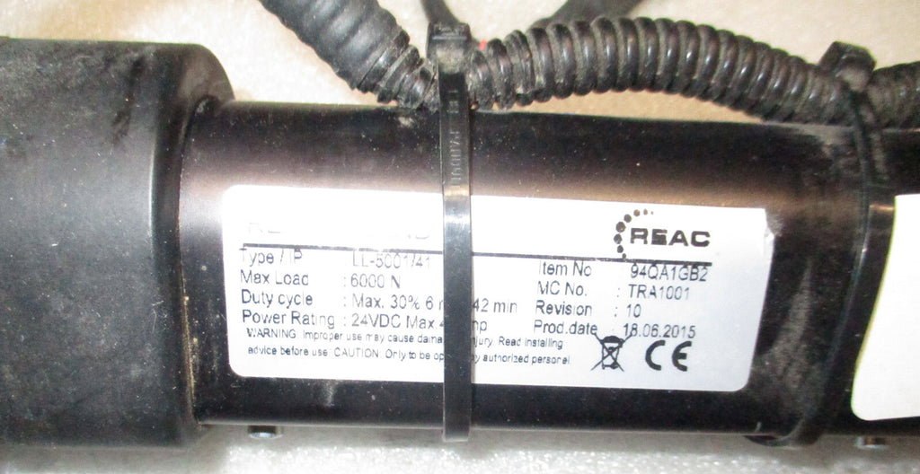 REAC ACTUATOR TYPE LL-5001-41 VERY GOOD WORKING CONDITION