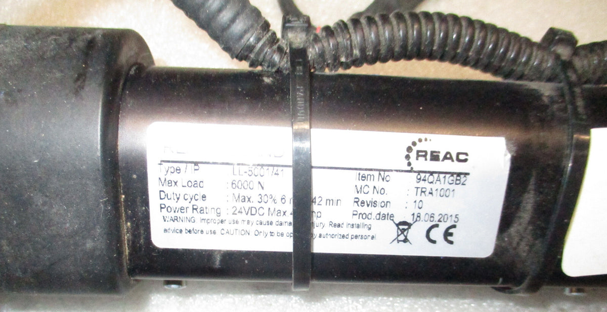 REAC ACTUATOR TYPE LL-5001-41 VERY GOOD WORKING CONDITION