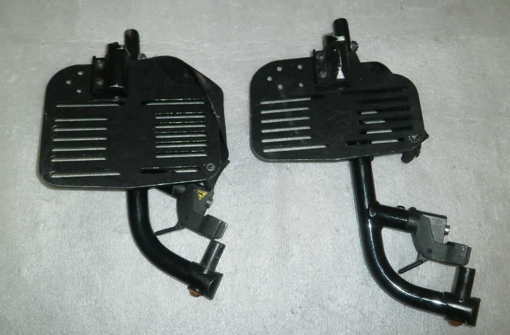SET OF 2 WHEELCHAIR FOOT REST FRAME DIMENSION AS PHOTO