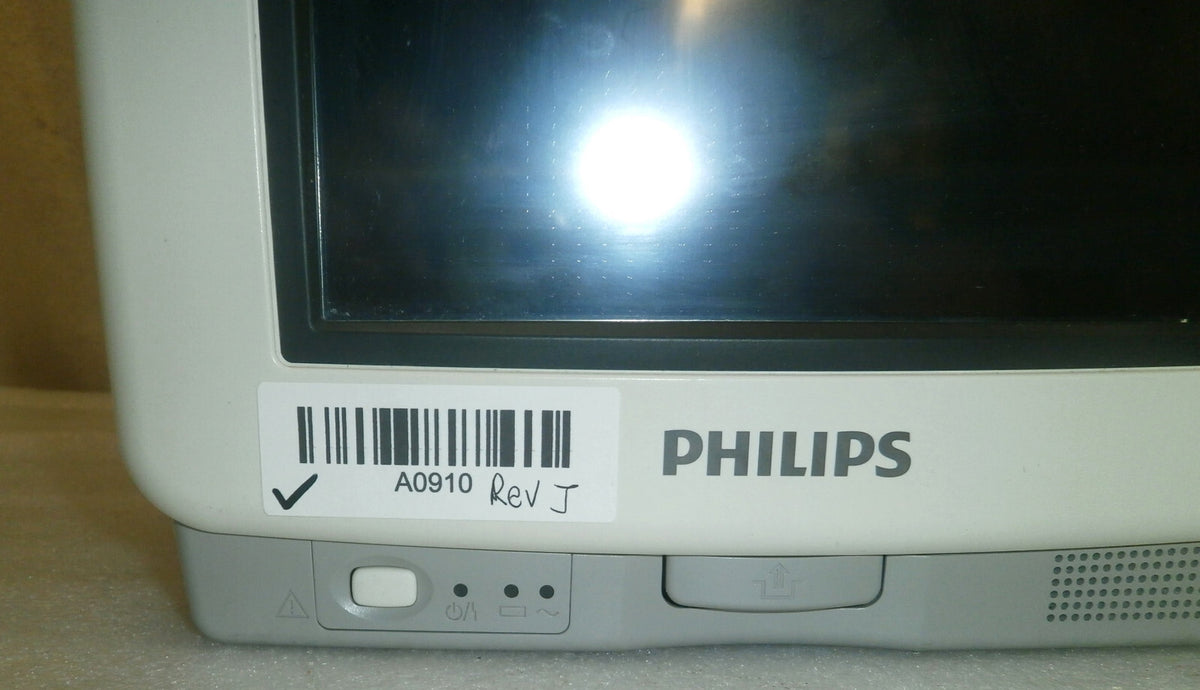 Phillips IntelliVue MP5 Patient Monitor with LoFlo Mainstream CO2 w/ Battery